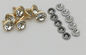 O laço excelente do metal provê o ouro de prata a cor personalizada para sapatas das senhoras fornecedor